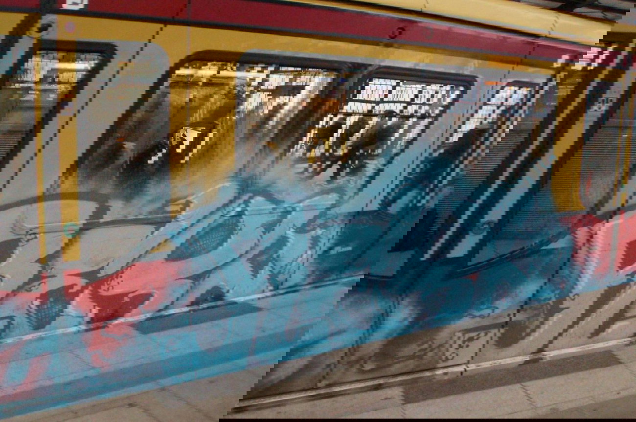 Graffiti Train - Photo by GBBI - reyl, fds