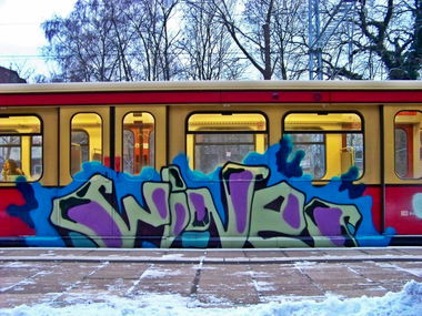 Graffiti Train - Photo by GBBI