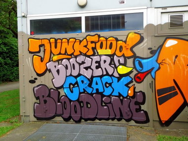 Graffiti Wall - Photo by GBBI - jbcb, hamburg