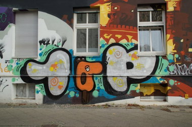 Graffiti Wall - Photo by GBBI - 1up, oneup, berlin