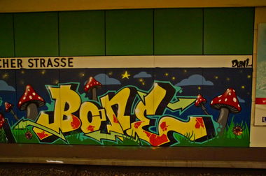 Graffiti Wall - Photo by GBBI - bone