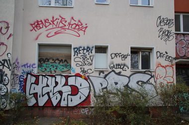Graffiti Bombing - Photo by GBBI - hard, prc, fobia