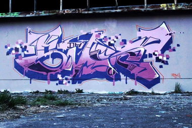 Graffiti Wall - Photo by GBBI - smo.c, dh, berlin