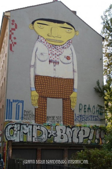 Graffiti Wall - Photo by GBBI - os, gemeos, bmp