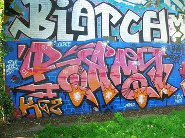 Graffiti Wall - Photo by GBBI - rams, kgz, hamburg (2011)