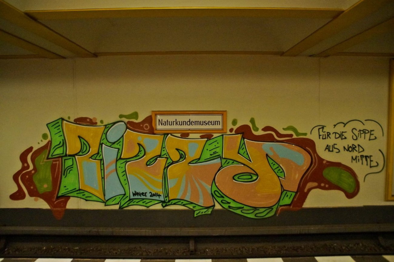 Graffiti Wall - Photo by GBBI - zizzy, berlin