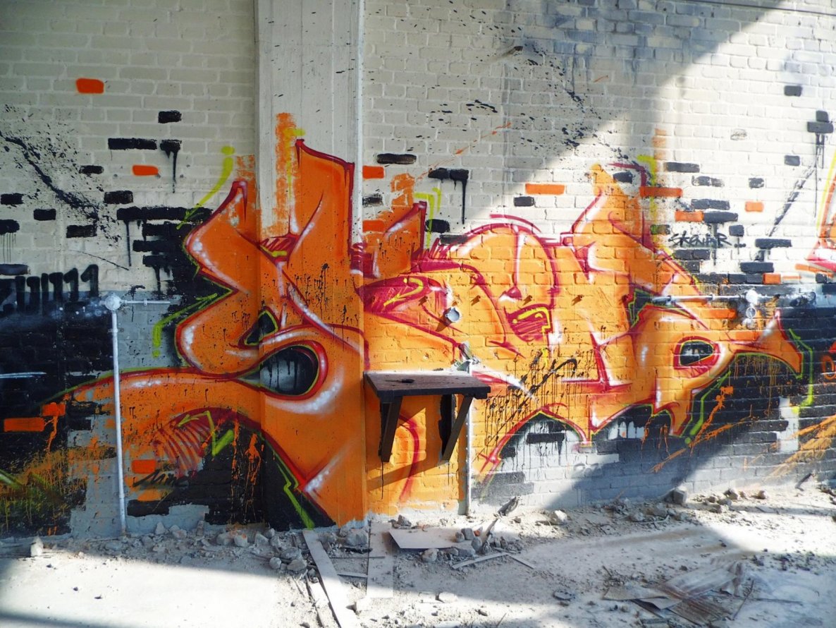 Graffiti Wall - Photo by GBBI - skena, buddys