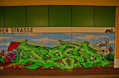 Graffiti Wall - Photo by GBBI - pesd, qb, berlin