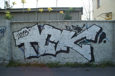 Graffiti Wall - Photo by GBBI - tck, berlin, prag