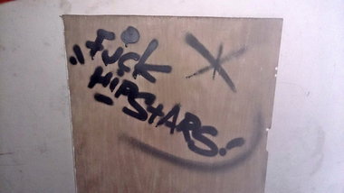 Graffiti Wall - Photo by GBBI - fuck, hipstars