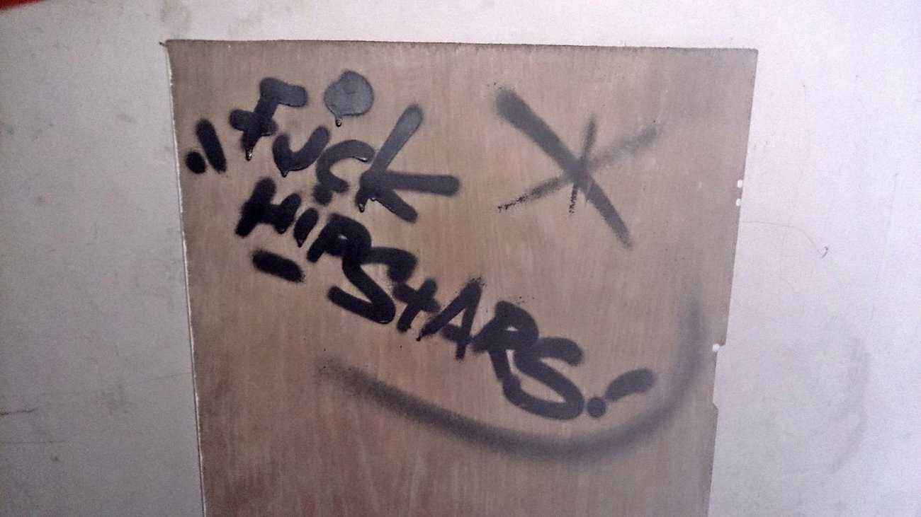 Graffiti Wall - Photo by GBBI - fuck, hipstars