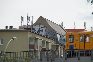 Graffiti Bombing - Photo by GBBI - 75, rcb, ubahn
