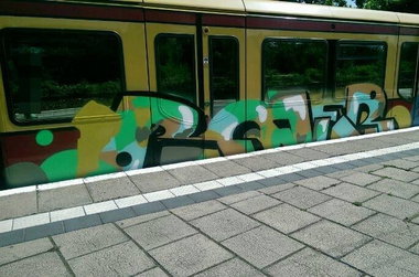 Graffiti Train - Photo by GBBI