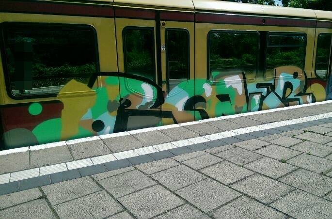Graffiti Train - Photo by GBBI