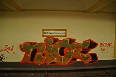 Graffiti Wall - Photo by GBBI - nice, berlin, ubahn