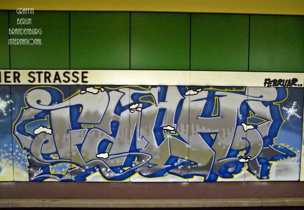 Graffiti Wall - Photo by GBBI - fach, berlin
