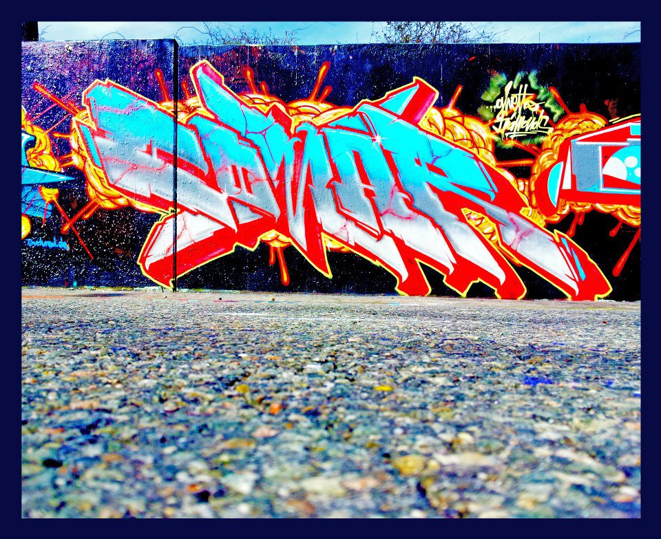 Graffiti Wall in Heidelberg - Photo by GDS - comar, gds, ghetto (2013)