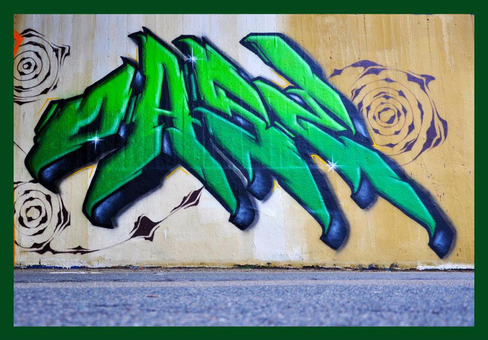 Graffiti Wall - Photo by GDS - oase, comar, heidelberg (2014)