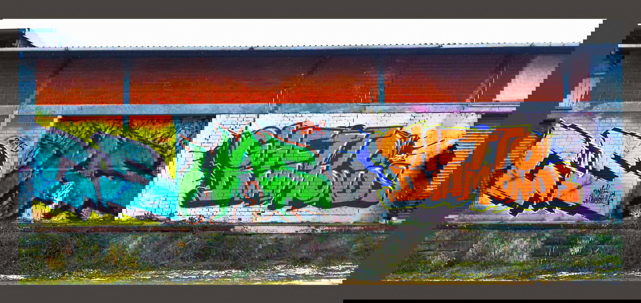 Graffiti Wall in Heidelberg - Photo by GDS - comar, heidelberg, gds (2013)