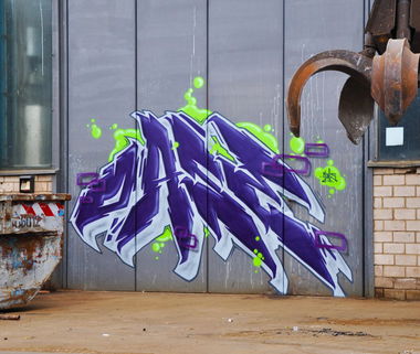 Graffiti Wall in Heidelberg - Photo by GDS - comar, oase, gds (2014)