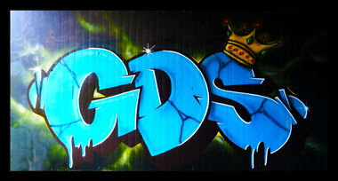 Graffiti Wall in Heidelberg - Photo by GDS - gds, comar (2014)