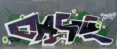 Graffiti Wall - Photo by GDS - Heidelberg, Montpellier, Oase (2014)