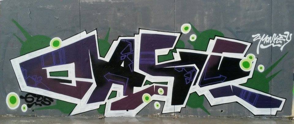 Graffiti Wall - Photo by GDS - Heidelberg, Montpellier, Oase (2014)