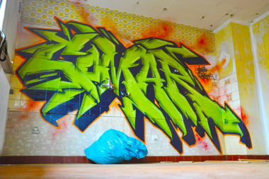 Graffiti Wall in Heidelberg - Photo by GDS - COMAR, GDS, GHETTO (2014)