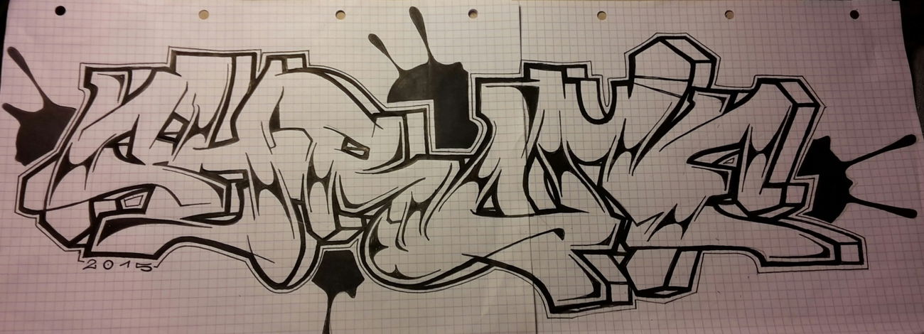 Graffiti Sketch - Photo by GDS
