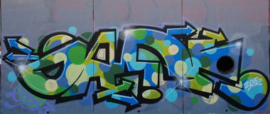 Graffiti Wall in Montpellier - Photo by GDS - Heidelberg, Montpellier, GDS (2015)