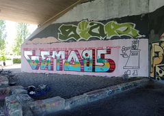 Graffiti Wall - Photo by GETO95