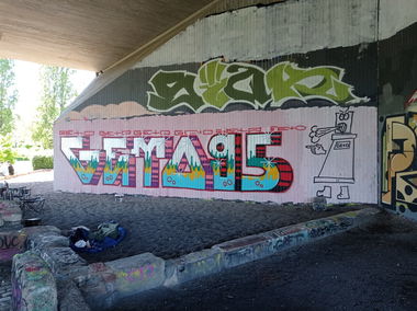 Graffiti Wall - Photo by GETO95