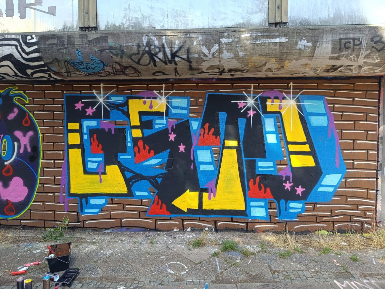 Graffiti Wall - Photo by GETO95 (2024)