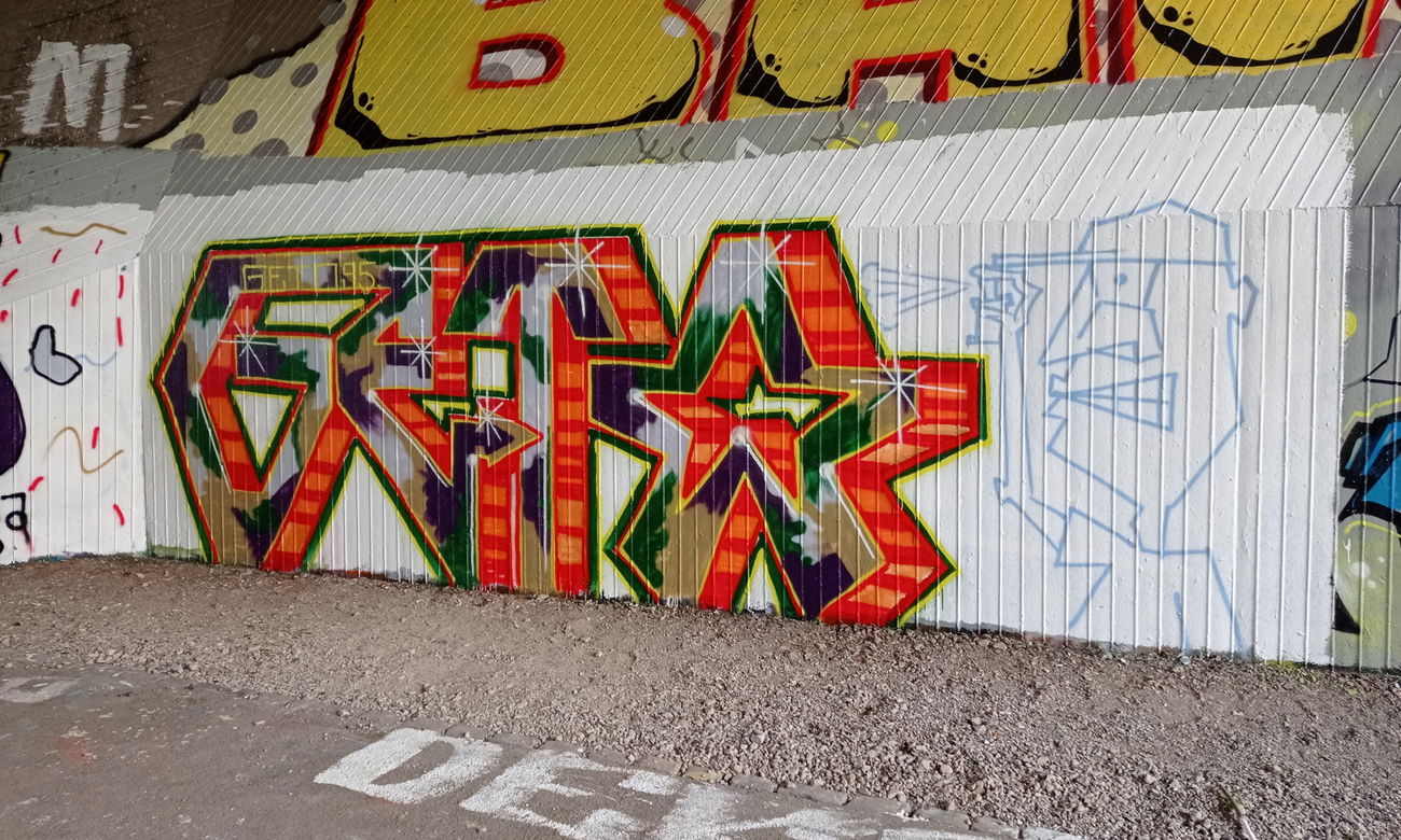 Graffiti Wall - Photo by GETO95 (2021)