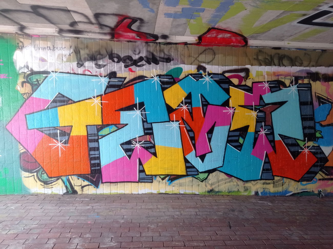 Graffiti Wall - Photo by GETO95 (2023)