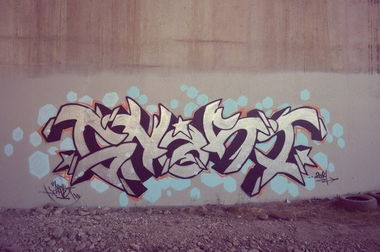 Graffiti Wall in Saint Petersburg - Photo by GHO5T (2014)