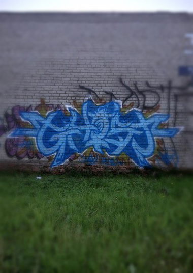 Graffiti Wall in Saint Petersburg - Photo by GHO5T (2014)