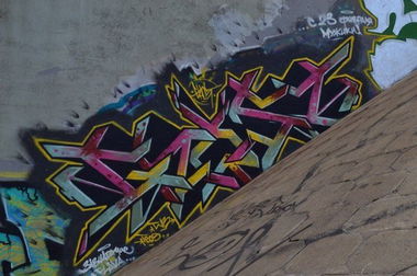 Graffiti Wall in Saint Petersburg - Photo by GHO5T (2014)