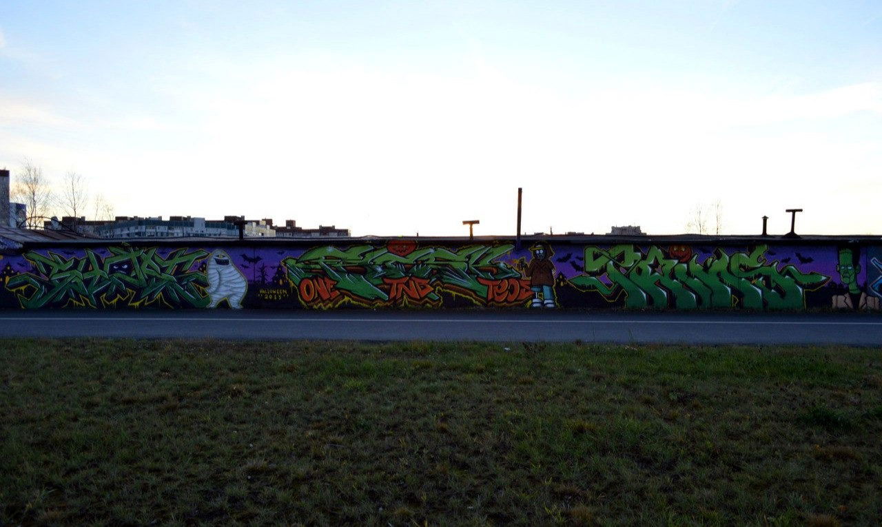 Graffiti Wall - Photo by GHO5T (2015)