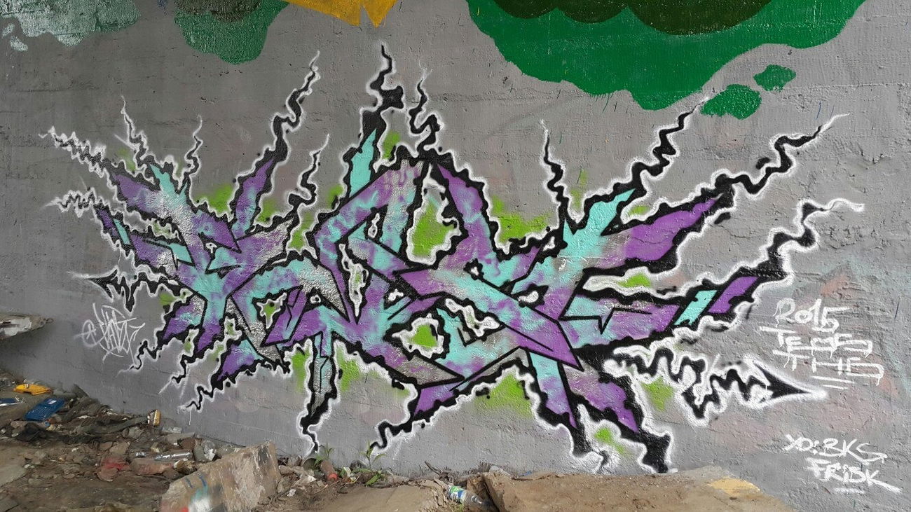 Graffiti Wall - Photo by GHO5T (2015)