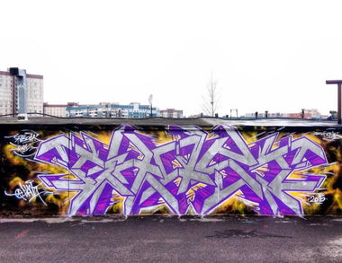 Graffiti Wall - Photo by GHO5T (2015)