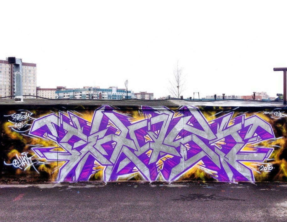 Graffiti Wall - Photo by GHO5T (2015)