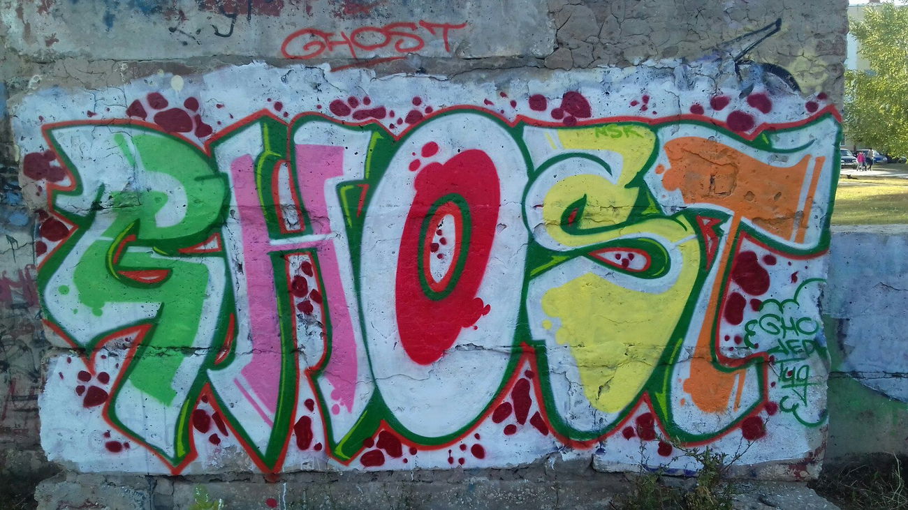 Graffiti Bombing - Photo by GHOSTREVERT