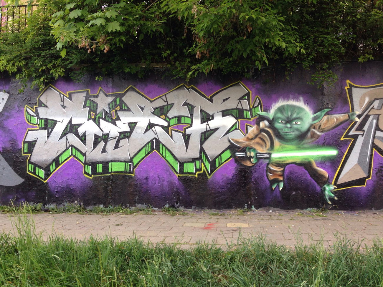 Graffiti Wall - Photo by GIER - gier, bcs, männertag (2015)