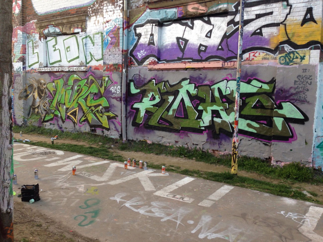 Graffiti Wall - Photo by GIER - such, muks, gieruhe (2015)