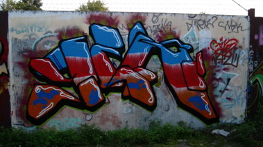 Graffiti Wall in Lutsk - Photo by GINONE - GI-N (2012)