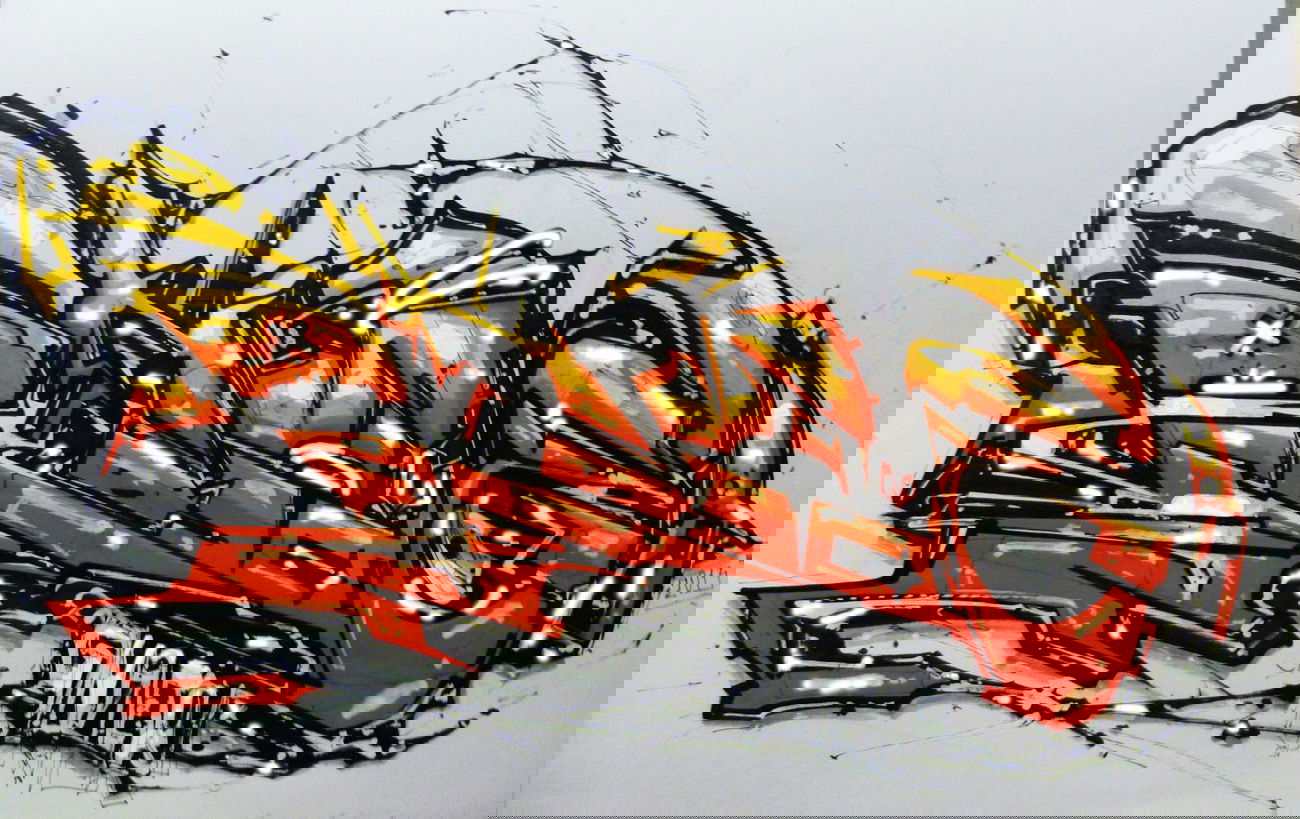 Graffiti Sketch - Photo by GNAER - Gnaer, 2013, new (2013)