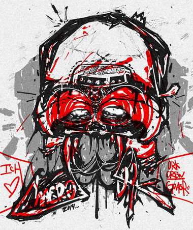 Graffiti Sketch - Photo by GNAER - Gnaero (2014)