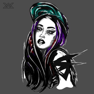 Graffiti Artwork in Екб - Photo by GNAER - skull, tattoo, sketchbook (2015)