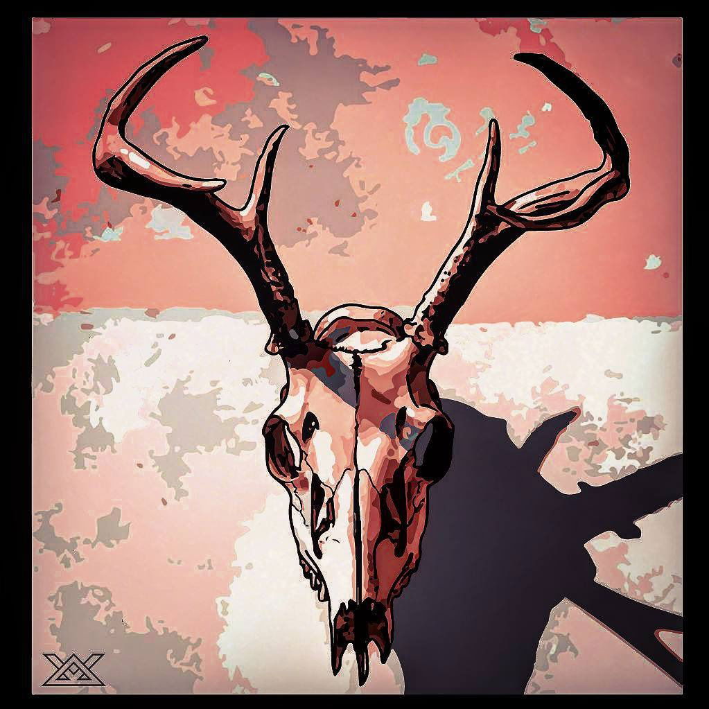 Graffiti Artwork in Екб - Photo by GNAER - skull, tattoo, sketchbook (2015)